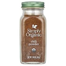 Chili Powder Специи Simply Organic 82 г