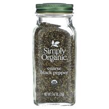 Coarse Black Pepper Специи Simply Organic 70 г