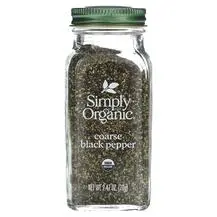Спеції Coarse Black Pepper Simply Organic 70 г