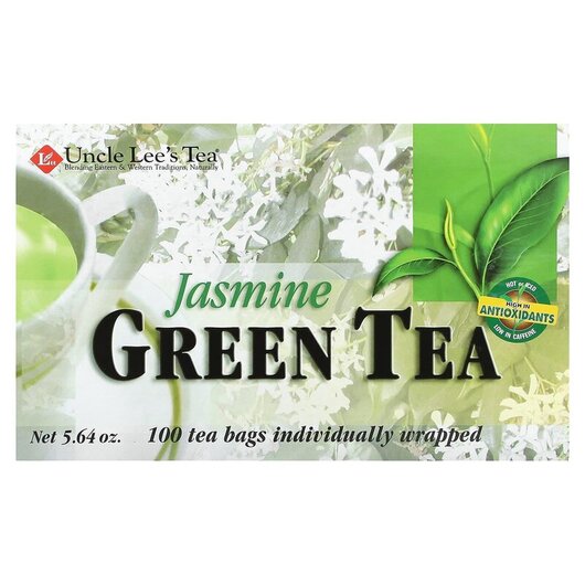 Основне фото товара Legends of China Green Tea Jasmine 100 Tea Bags Основне фото товара Legends of China Green Tea Jasmine 100 Tea, Органічний Чай, 100 п