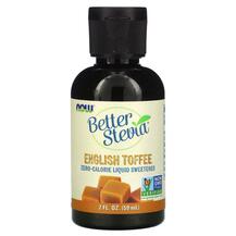 Stevia English Toffee Стевия Английский ирис NOW