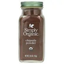 Спеції Organic Chipotle Powder Simply Organic 75 г