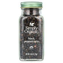Black Peppercorns Специи Simply Organic 75 г Black Peppercorns Специи Simply Organic 75 г
