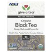 Фото товару Organic Real Tea Boldly Black Tea 24 Tea Bags, Органічний Чай, 48