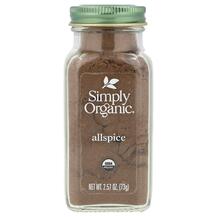 Allspice Специи Simply Organic 73 г
