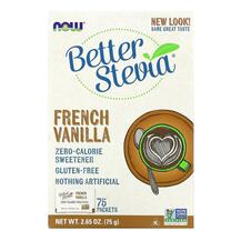 Stevia French Vanilla Стевия NOW 1 г