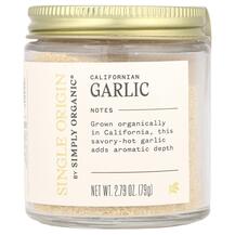 Single Origin Californian Garlic Специи Simply 79 г
