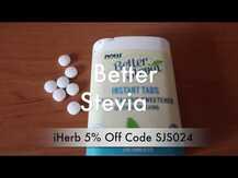 Now Foods, Стевия подсластитель, Better Stevia, 175 таблеток